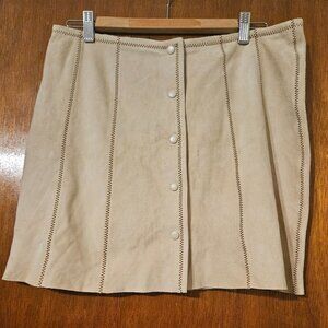 GAP 1969 Genuine Suede Skirt Size 10